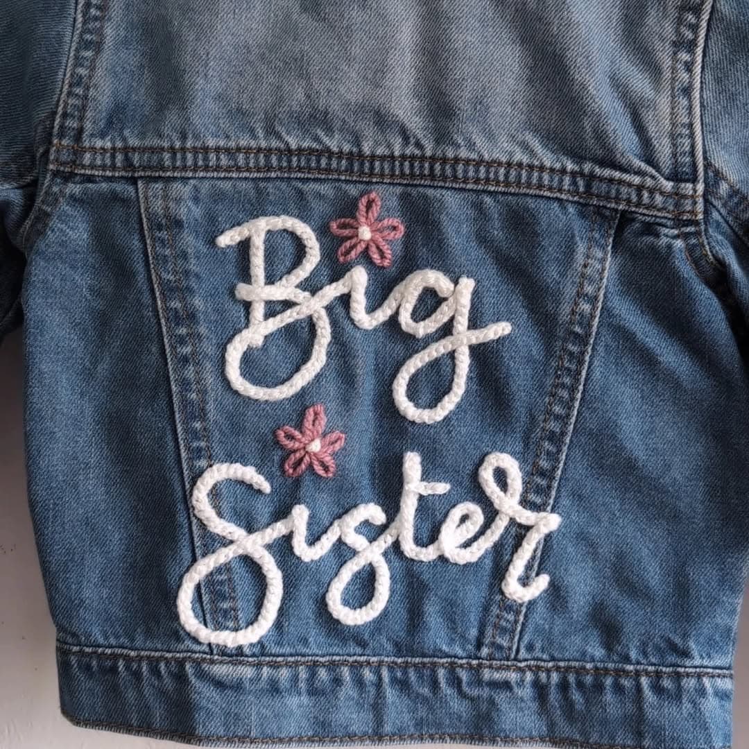 Instagram post: 🌸 Big ✨ Sister 🌸

Jacket Details 
🪡 Blue Denim
...