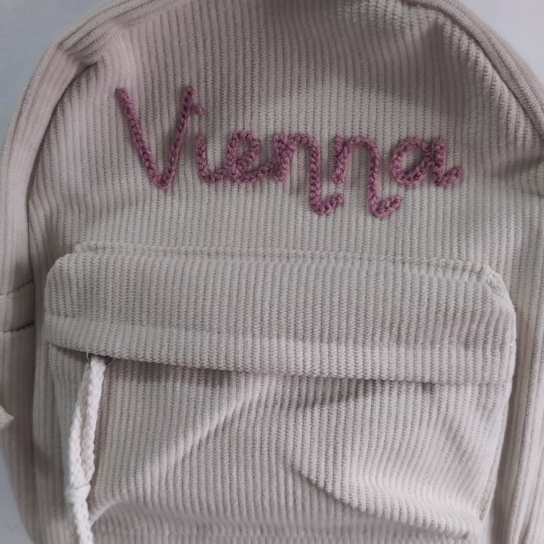 Instagram post: 💗 V I E N N A 💕

Backpack Details 

🪡 Beige Cre...