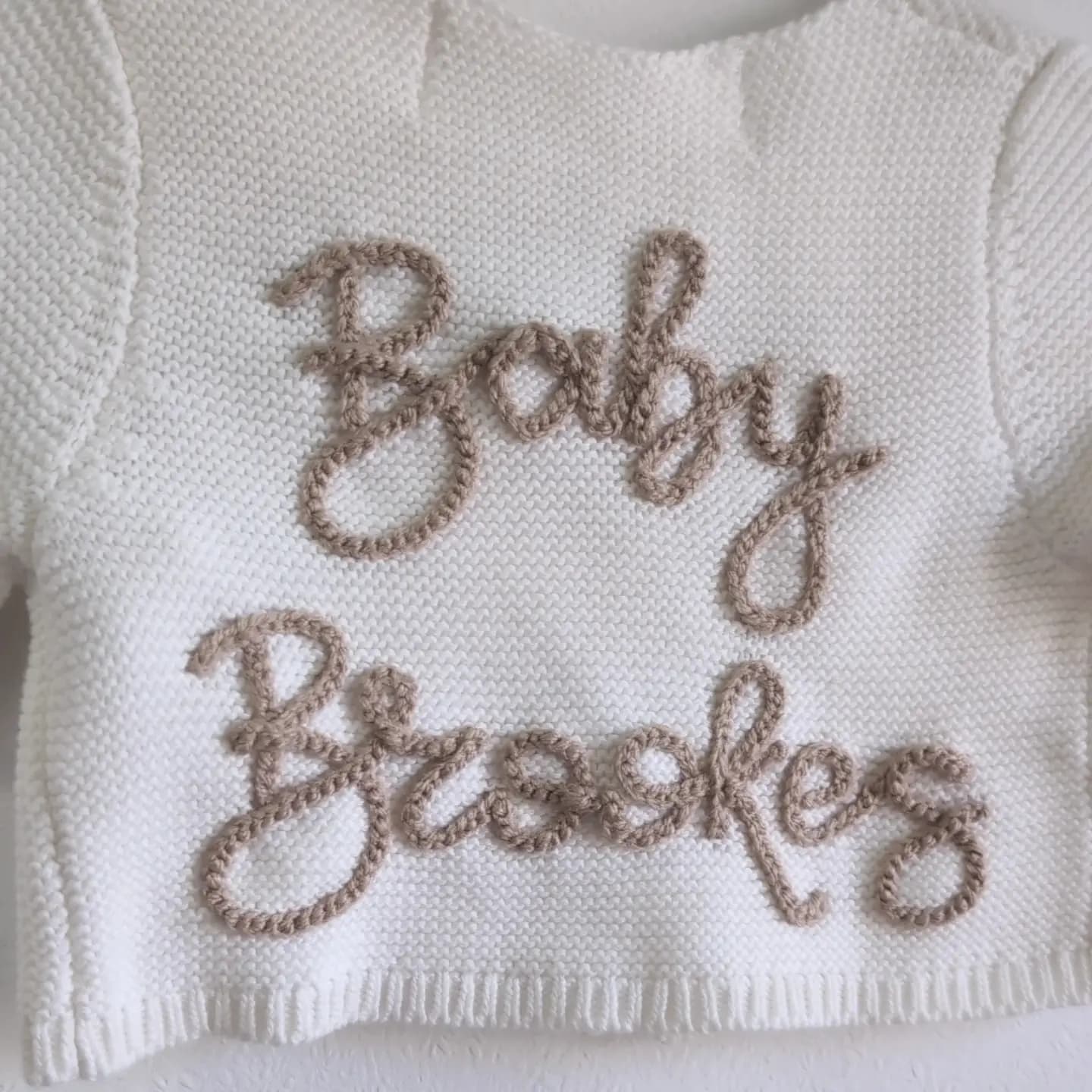Instagram post: 🤍 Baby ✨ Brookes 🤍

Sweet keepsake knit and Baby...